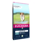 Sucha karma dla psów - Eukanuba Grain Free Adult Small & Medium Breed, jagnięcina - 12 kg - miniaturka - grafika 1