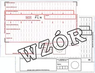 Druki akcydensowe - Typograf Polecenie przelewu/wpłata gotówkowa II odc. 01132 - miniaturka - grafika 1