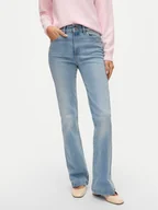 Spodnie damskie - Vero Moda Jeansy Tanna 10325960 Niebieski Flared Fit - miniaturka - grafika 1