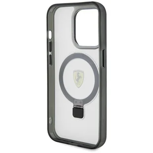 Ferrari FEHMP15LUSCAH iPhone 15 Pro 6.1" transparent hardcase Ring Stand 2023 Collection MagSafe - Etui i futerały do telefonów - miniaturka - grafika 7
