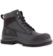 Botki męskie - Buty Carhartt Detroit Rugged Flex S3 Mid Work Boot black - miniaturka - grafika 1