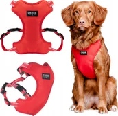 Szelki dla psów - Chaba CHABA SZELKI GUARD COMFORT M 2,0cm/43-52cm CZERWONE - miniaturka - grafika 1