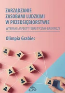 Biznes - Elipsa Dom Wydawniczy Zarządzanie zasobami ludzkimi w przedsiębiorstwie Olimpia Grabiec - miniaturka - grafika 1