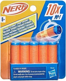 Nerf N Series Zestaw 10 Strzałek N1 F8636 - Zabawki militarne - miniaturka - grafika 1