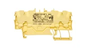 Kostki, złączki, wtyczki - WAGO Terminal przepustowy WAGO 5.20 mm Sprężynowe żółty 2002-1406 100 szt 2002-1406 - miniaturka - grafika 1