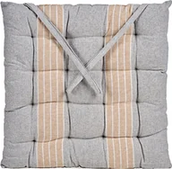 Poduszki ogrodowe - Giftdecor Poduszka na krzesło wiązana w paski NOMO, 40 x 40 cm - miniaturka - grafika 1