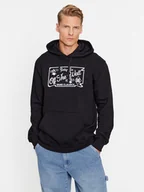 Bluzy męskie - Vans Bluza Diced Po VN0008J0 Czarny Classic Fit - miniaturka - grafika 1