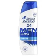 Szampony do włosów - Head & Shoulders Szampon Przeciwłupieżowy dla Mężczyzn 2 w 1 Nawilżający 250 ml - miniaturka - grafika 1