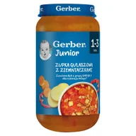 Dania dla dzieci - Gerber Junior Zupka gulaszowa z ziemniaczkami 1-3 lata 250 g - miniaturka - grafika 1