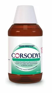 GLAXOSMITHKLINE PHARMACEUTICALS S.A. CORSODYL 0,2% plyn miętowy 300 ml 7014740 - Wybielanie zębów - miniaturka - grafika 1