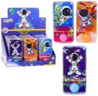 Zabawki zręcznościowe - Gra Wodna Zręcznościowa Kosmonauta Kosmos Kółeczka Mix - miniaturka - grafika 1