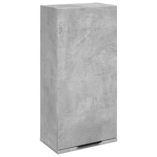 vidaXL Szafka łazienkowa naścienna betonowa szara 32x20x67 cm - Szafki łazienkowe - miniaturka - grafika 1