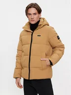 Kurtki męskie - Calvin Klein Kurtka zimowa Crinkle K10K110336 Khaki Regular Fit - miniaturka - grafika 1
