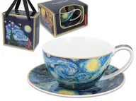 Filiżanki - Filiżanka ze spodkiem - V. van Gogh, Gwiaździsta Noc (CARMANI) - miniaturka - grafika 1