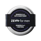 Szampony do włosów - ZEW FOR MEN Szampon 2w1 z odżywką z węglem drzewnym z Bieszczad 15ml - miniaturka - grafika 1