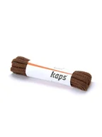 Akcesoria obuwnicze - Brązowe, grube, sznurówki do butów, 200 cm, Kaps - miniaturka - grafika 1