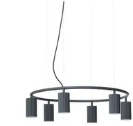 Lampy sufitowe - Pholc - Donna Circle 60 Lampa Wisząca Black Ink Pholc - miniaturka - grafika 1