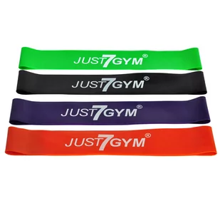 Zestaw 4 gum MINI POWER BAND - Gumy, taśmy, ekspandery Zestaw 4 gum MINI POWER BAND - Gumy, taśmy, ekspandery - miniaturka - grafika 1