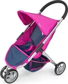 Wózki dla lalek - Milly Mally Wózek dla lalek Susie Prestige Navy Milly Mally - miniaturka - grafika 1