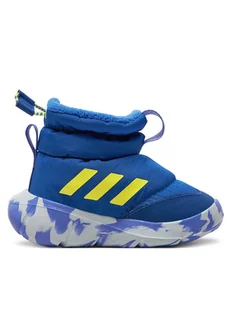 adidas Śniegowce Monofit Boot Shoes Kids IE6020 Niebieski - Buty dla chłopców - miniaturka - grafika 1