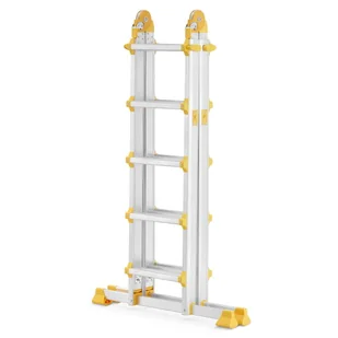Drabina teleskopowa przegubowa Vario 4x5 z opcją na schody (długość w pozycji opieralnej: 457cm, udźwig: 150kg) 99681497 - Drabiny - miniaturka - grafika 8