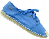 Espadryle damskie - Espadryle BIG STAR NIEBIESKIE damskie DD274591 R38 - miniaturka - grafika 1
