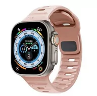 Akcesoria do smartwatchy - Pasek opaska bransoletka ICONBAND LINE APPLE WATCH 4 / 5 / 6 / 7 / 8 / 9 / SE (38 / 40 / 41 MM) PINK - miniaturka - grafika 1