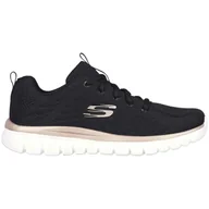 Buty trekkingowe damskie - Buty na co dzień damskie SKECHERS GRACEFUL siateczka - miniaturka - grafika 1