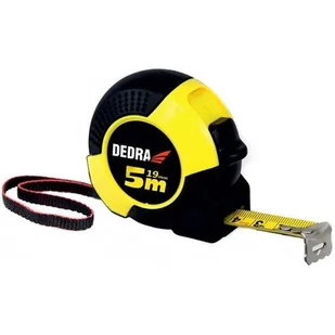Dedra Miarka 5m/16mm taśma nylon M575P 1901do2000-70-uniw - Poziomice, łaty, miary - miniaturka - grafika 1