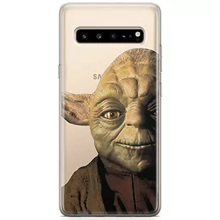 Etui Yoda 004 Star Wars Nadruk częściowy Przeźroczysty Producent: Samsung, Model: S10 5G - Etui i futerały do telefonów - miniaturka - grafika 1