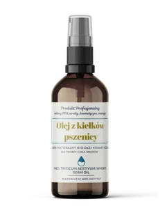 BIO Olej z KIEŁKÓW PSZENICY zwalcza wolne rodniki - 100 ml - Olejki do ciała i włosów - miniaturka - grafika 1