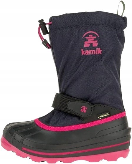KAMIK DZIECIĘCE BUTY ŚNIEGOWCE Z LOGO 28 1ŻDJ