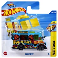 Samochody i pojazdy dla dzieci - Hot Wheels: Quick Bite mały samochodzik - miniaturka - grafika 1