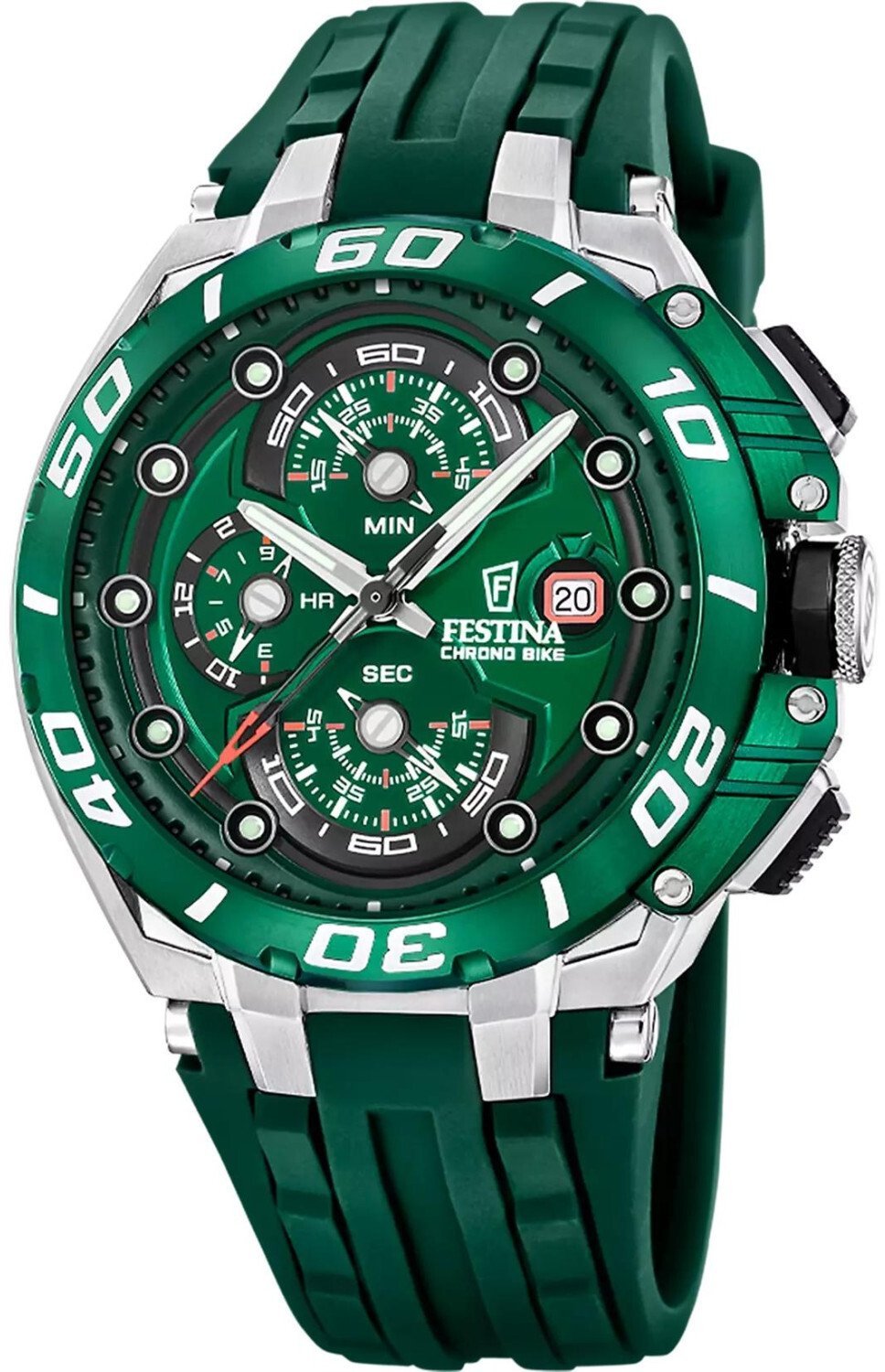 Zegarek Festina Zegarek męski Festina F20755-3 zielony