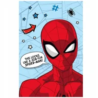 Koce i narzuty dla dzieci - Koc Marvel Spider-Man Mikroflanela 100x150 cm Ciepły Dla Dzieci - miniaturka - grafika 1