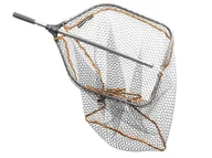 Inne akcesoria dla wędkarzy - Savage Gear Savage Gear Pro Folding Rubber Large Mesh Landing Net L - miniaturka - grafika 1