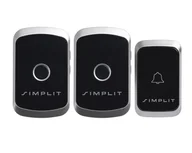 Dzwonki i gongi - Dzwonek Bezprzewodowy A2 2X Odbiornik 1X Nadajnik - miniaturka - grafika 1