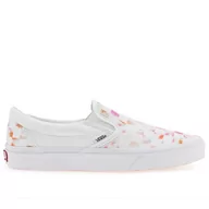 Trampki damskie - Buty Vans Classic Slip-On Aura Checkerboard VN0A5JLXWHT1 - białe - miniaturka - grafika 1