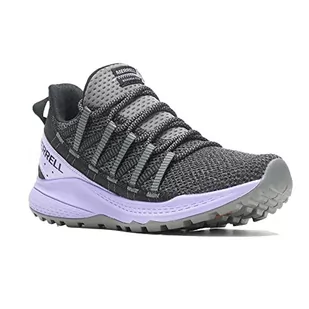 Merrell Damskie buty trekkingowe Bravada Edge, czarny/orchidea, rozmiar 6, Czarna orchidea, 39 EU - Buty trekkingowe damskie - miniaturka - grafika 1