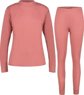 Bielizna sportowa damska - Komplet bielizny termicznej damskiej Rukka TIISALA, różowy - miniaturka - grafika 1