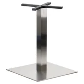 Meble modułowe i akcesoria - Podstawa stołu/stolika SH-3002-7/S, stal nierdzewna szczotkowana, wymiary: 55x55x72,5 cm - do hotelu, restauracji ,baru, biura - miniaturka - grafika 1