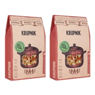 Dania Babci Zosi Krupnik Zestaw 2 x 90 g - Dania w proszku - miniaturka - grafika 1