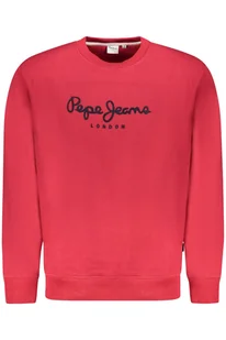 PEPE JEANS MĘSKA CZERWONA BLUZA Z ROZPINANYM NA ZAMEK - Pepe Jeans - Bluzy męskie - miniaturka - grafika 1