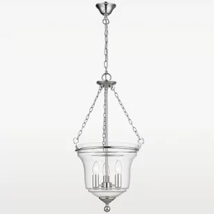 Cosmo Light Lampa wisząca PRAGUE P03950CH P03950CH - Lampy sufitowe - miniaturka - grafika 1