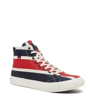 Trampki męskie - Tommy Hilfiger Tenisówki TH HI VULC STREET ST, YBI - miniaturka - grafika 1
