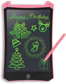 Zabawki interaktywne dla dzieci - TABLET DO RYSOWANIA I PISANIA Z EKRANEM LCD RÓŻOWY 8,5" - miniaturka - grafika 1