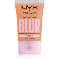 Podkłady do twarzy - NYX PROFESSIONAL MAKEUP Bare With Me Blur Tint Foundation 07 Golden - Podkład  07 Golden - miniaturka - grafika 1