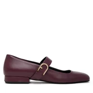 Półbuty damskie - Półbuty Furla Chic Ballerina YJ70HIC X30000 AL 26700 Bordowy - miniaturka - grafika 1