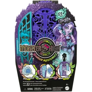 Lalka MONSTER HIGH Straszysekrety Twyla HYT74 - Lalki dla dziewczynek - miniaturka - grafika 1