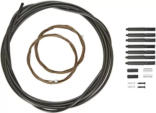 SHIMANO Zestaw linek i pancerzy przerzutkowych XTR czarny Y01V98110 - Części rowerowe - miniaturka - grafika 1
